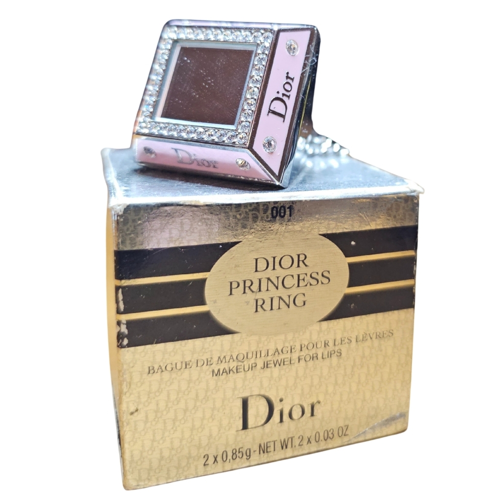 Christian Dior Princess Ring, Pink with Lip Gloss. 2005